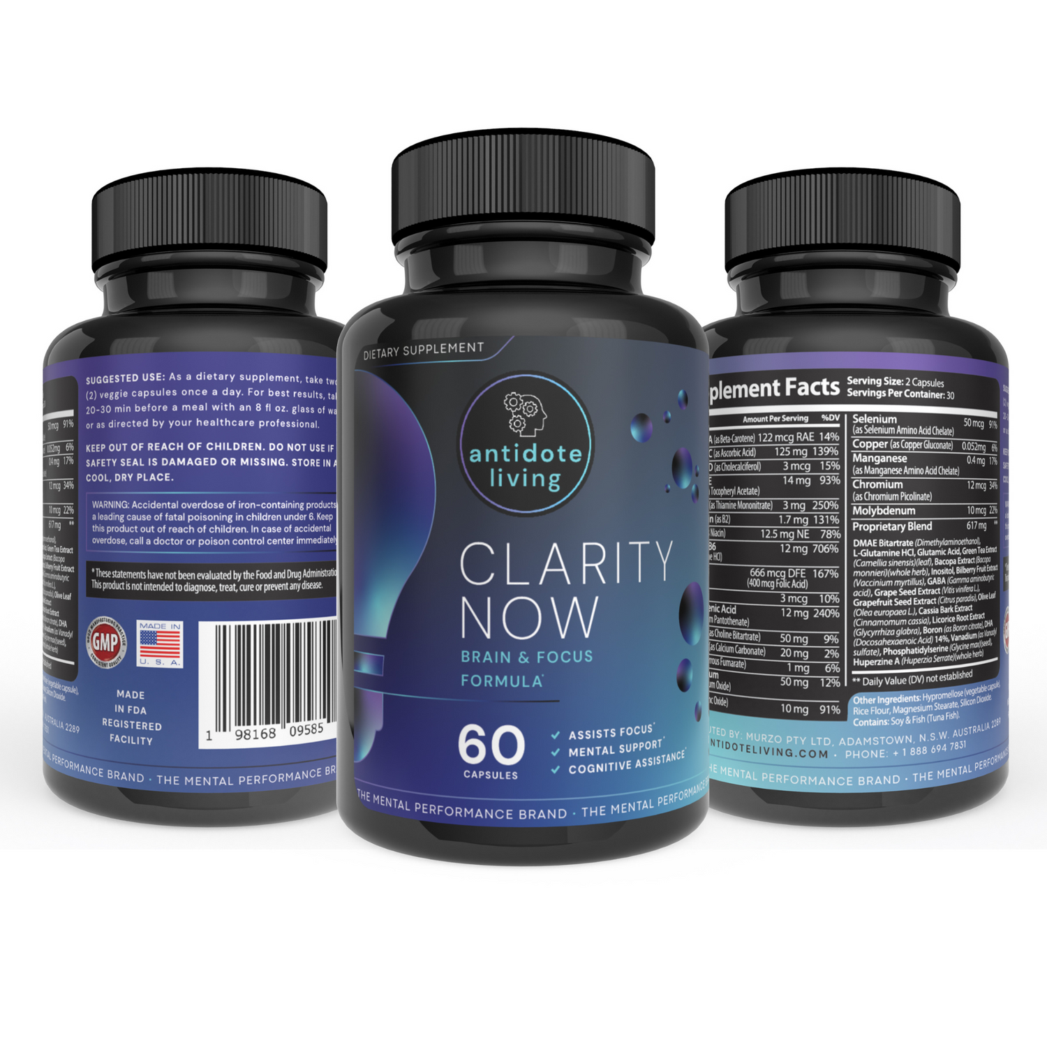 Clarity Now (for cognition)